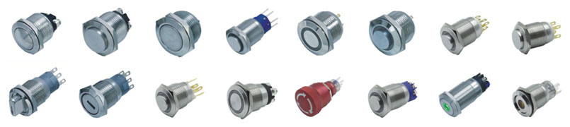 直徑19mm 金屬開關(guān) RD19實拍圖